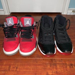 Jordan Toro 4 & Bred 11 Set